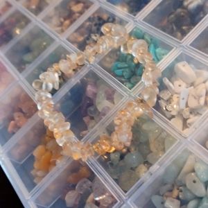 Crystal Chip Bracelet!